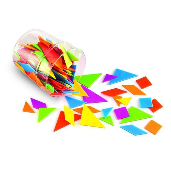 Learning Resources Brights™ Tangrams Classpack, 210 Pieces 3554